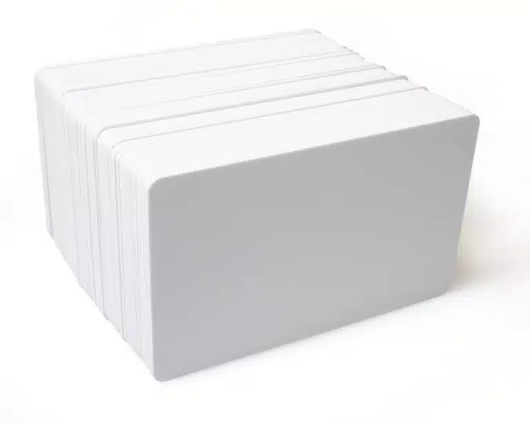 Plastkort 0,76mm CR80 Blanka (100 pack)