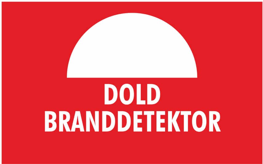 SKYLT DOLD BRANDDETEKTOR 6308405