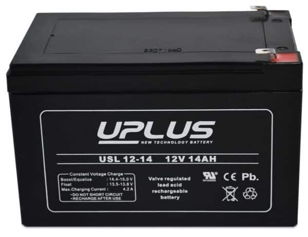 Batteri 12V 14ah / Ackumulator UPLUS 10-12 År USL12-14