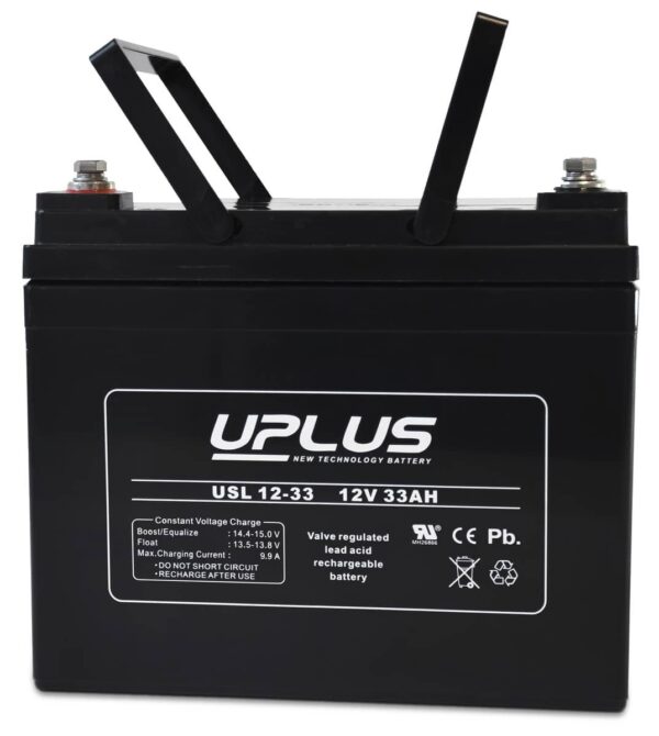 Batteri 12V 33ah / Ackumulator UPLUS 10-12 År USL12-33