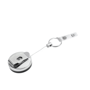 Jojo metall 38 mm med ring och clips