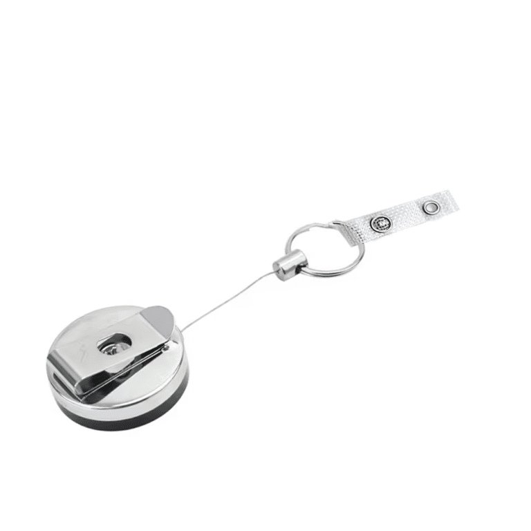 Jojo metall 38 mm med ring och clips