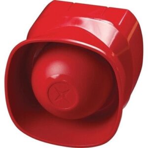 Apollo 55000-278APO Multi-Tone Sounder för Discovery eller XP95 System, inomhus typ A, IP21C, röd