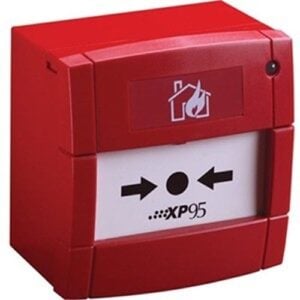 Apollo 55100-908APO XP95 Series, isolerande manuell anropspunkt, EN 54-11-certifierad, röd
