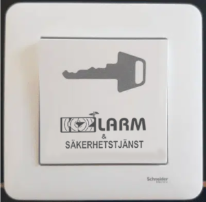 Infällda & logo/nyckel