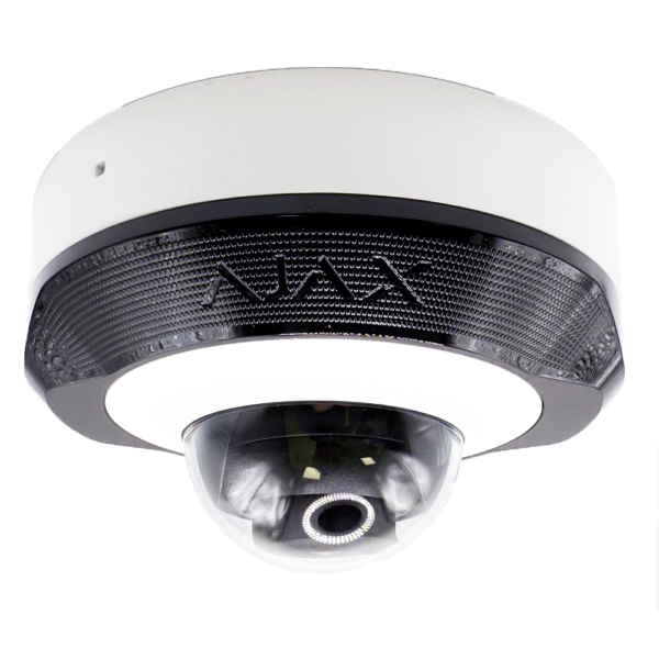 Ajax DomeCam Mini 5MP 2,8mm - Kompakt och diskret övervakningskamera 76018.214.WH1-1