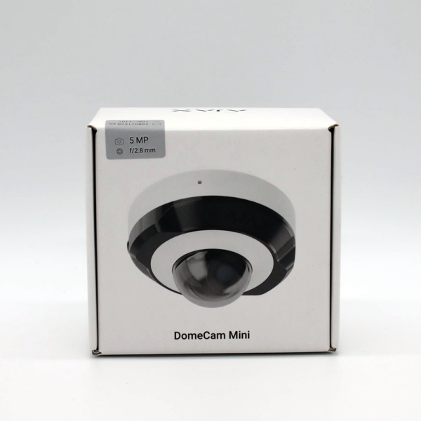 Ajax DomeCam Mini 5MP 2,8mm - Kompakt och diskret övervakningskamera 76018.214.WH1-1
