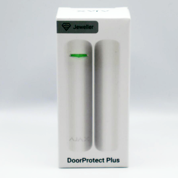 Ajax DoorProtect Plus Magnetkontakt Dörrsensor + Chocksensor Vit 38101.13.WH1