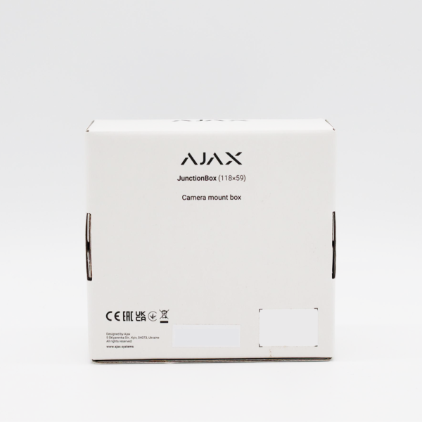 Ajax JunctionBox Kopplingsbox kameror Svart 88882.234.BL