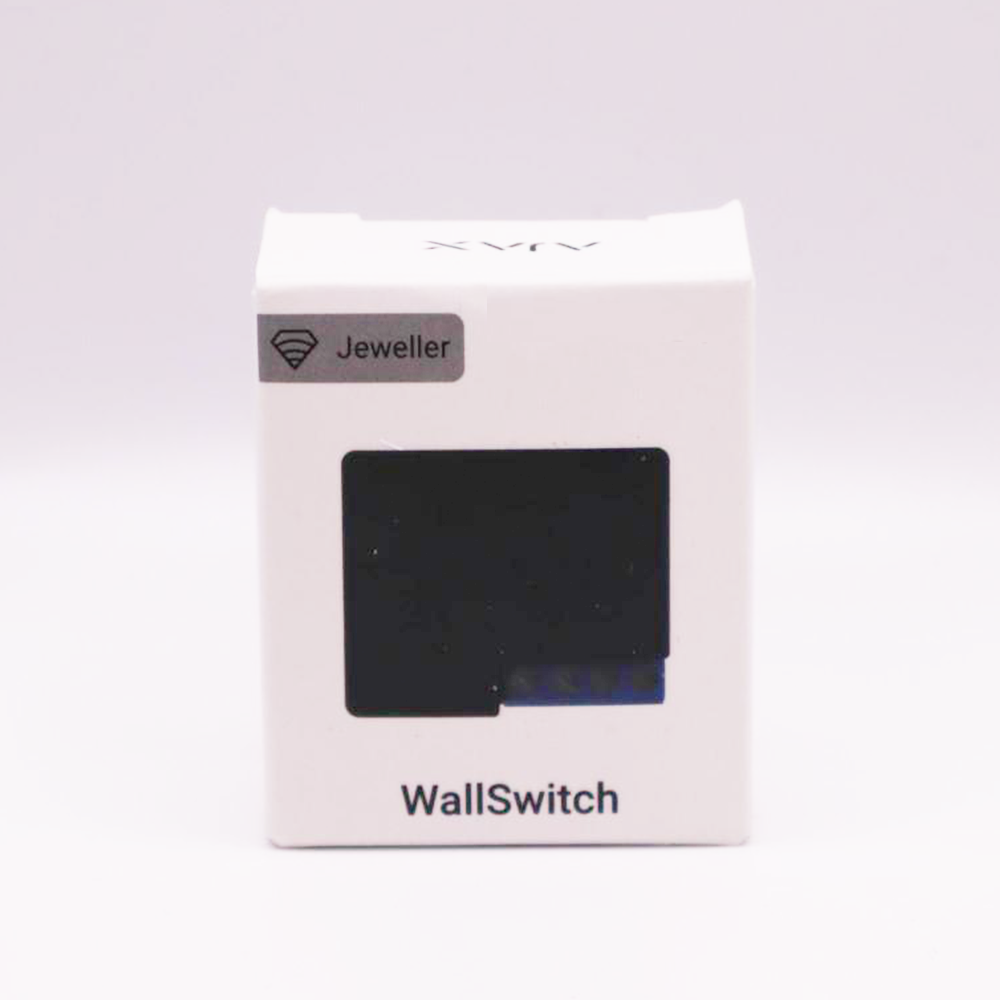 Ajax WallSwitch Relämodul 230V AC trådlös 38189.13.BL1 Ajax WallSwitch Relämodul 230V AC trådlös 38189.13.BL1