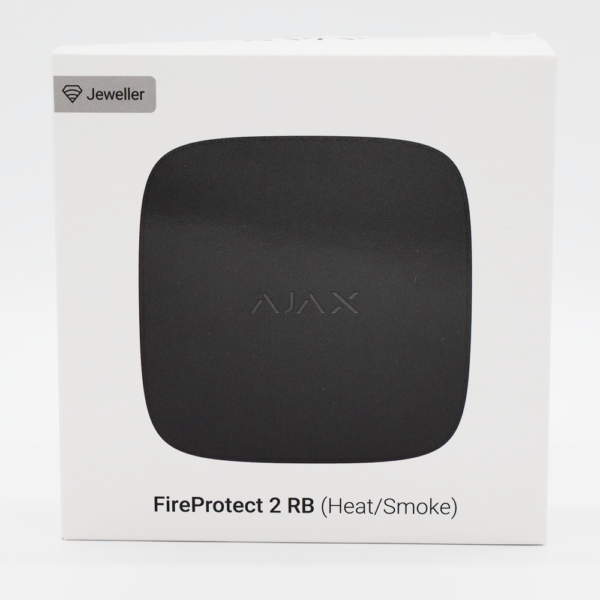 Ajax FireProtect 2 Rök och temperaturvarnare Svart 52251.136.BL1