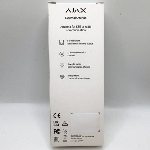 Ajax ExternalAntenna - Antenn till Hub BP 104117.290.NC