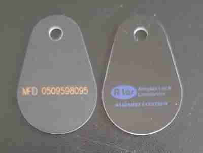 Uranus PVC Mifare1k nummer + Logo Alås