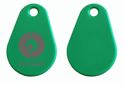 Uranus Pro Mifare1k Graverade Logo GC Gruppen - Grön