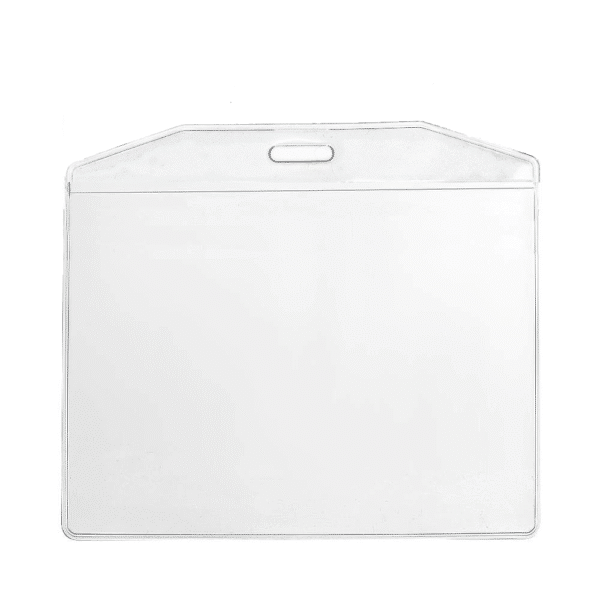 Plastficka/korthållare Transparent 113x92 Liggande 20270