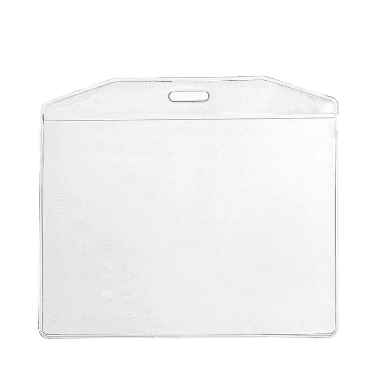 Plastficka/korthållare Transparent 113x92 Liggande
