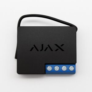 Ajax Relay module Relämodul 7-24V DC trådlös Svart