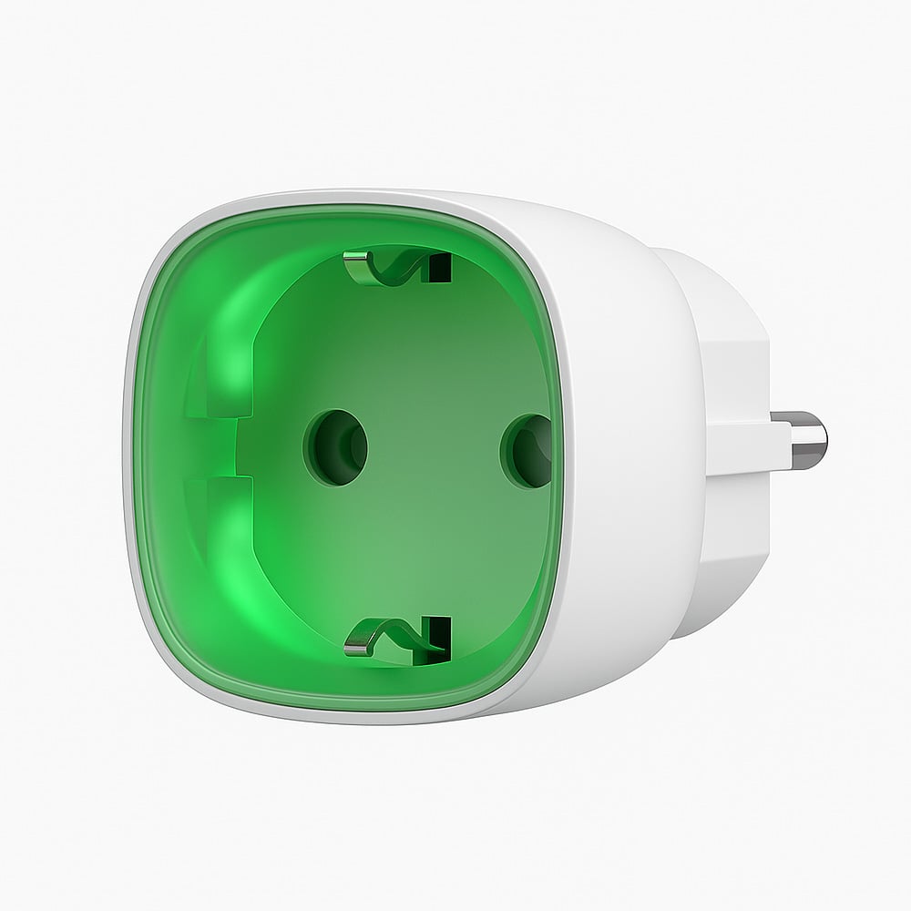 Ajax Smart Socket Smart Plug 230 Volt Vit 38209.34.WH1 Ajax Smart Socket Smart Plug 230 Volt Vit 38209.34.WH1