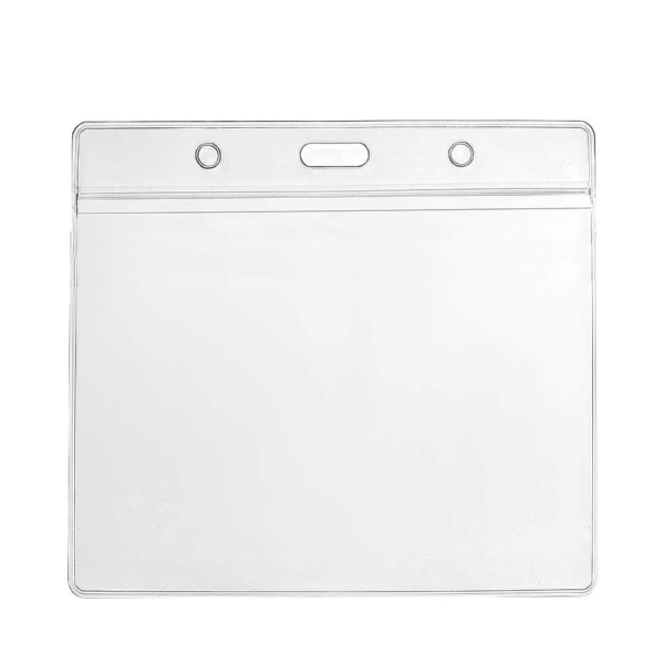 Plastficka/korthållare Transparent Liggande 95x80 20280
