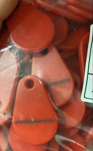 Uranus Pro Kombi EM4305/Mifare1k - B13/V=MFV Nowaste Röd