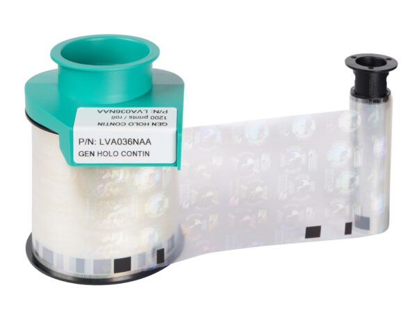 Evolis LVA036NAA Continuous Varnish Holo Ribbon (1200 prints) R-EV-LVA036NAA