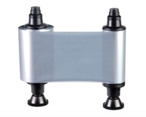 Evolis R2017 Metallic Silver Monochrome Ribbon (1,000 Prints)