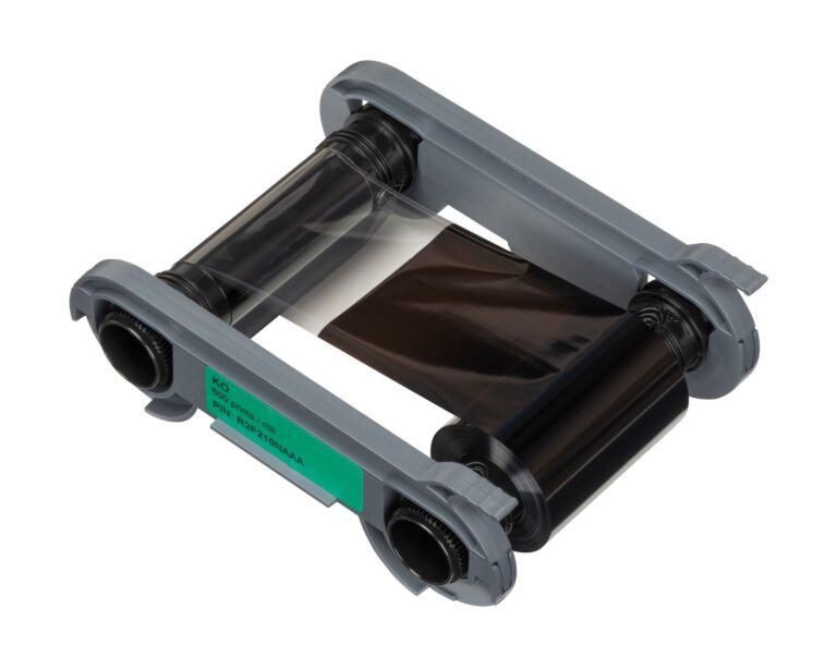 Evolis R2F210NAAA KO Black Ribbon with Overlay (600 Prints)