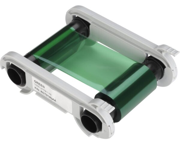 Evolis RCT014NAA Green Monochrome Ribbon (1,000 Prints) R-EV-RCT014NAA