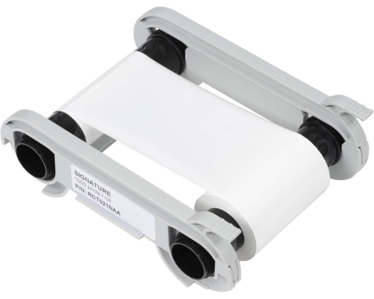 Evolis RCT021NAA White Signature Monochrome Ribbon (1,000 Prints)