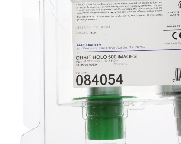 Fargo HDP5000 Holographic Film High Secure Orbit, 084054 (500 prints) R-FG-84054