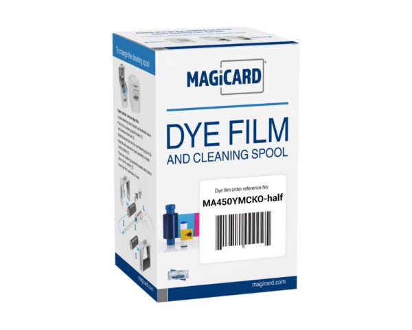 Magicard MA450YMCKO Half Panel Colour Ribbon (450 Prints) R-MG-ENHP