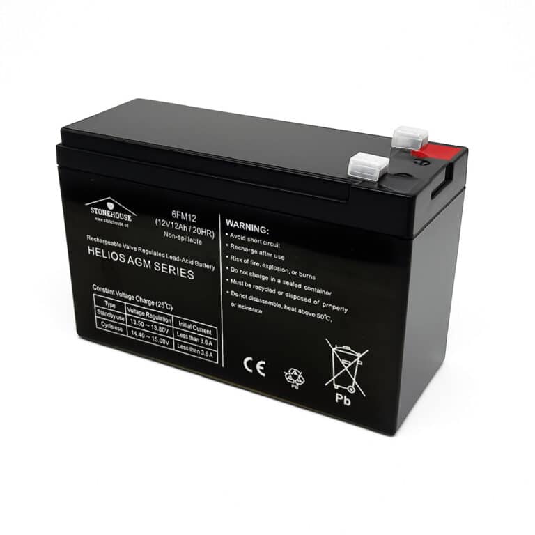 Batteri 12V 12Ah HELIOS