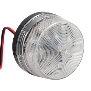 Blixtljus VIT LED TD-SL32  12-24V Lampa med 90 blixtar per minut 12-24V