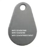 Tagg Mifare1k Classic® Std.Nr Grå Uranus Plus