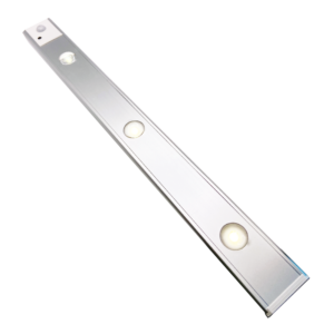 Spotlight Ljuslist 40CM LED Lampa med Rörelsesensor (Silver)