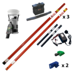 Provkit Testifire 2001 provningshöjd 7,3 m (Värme + CO + Rök) - Väskor