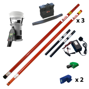 Provkit Testifire 2001 provningshöjd 7,3 m (Värme + CO + Rök) - Väskor