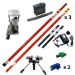 Provkit Testifire 2001 provningshöjd 7,3 m (Värme + CO + Rök) - Väskor & Nedtagare