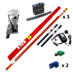 Provkit Testifire 2001 provningshöjd 9,3 m (Värme + CO + Rök) - Väskor