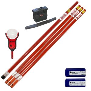 Solo 310 - Solo 365 kit provningshöjd 7,3 m - Provning Rök - Extra ES3 & Väskor