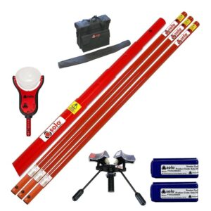 Solo 323 provningshöjd 9,3 m - Rök - Extra ES3, Nedtagare & Väskor