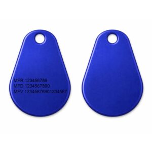 Tagg Mifare1k Classic® Std.Nr Blå Uranus Plus