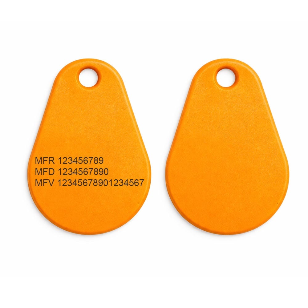 Tagg Mifare1k Classic® Std.Nr Orange Uranus Plus 10992-6 Tagg Mifare1k Classic® Std.Nr Orange Uranus Plus