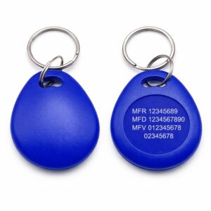 Mifare1k Tagg Std.nr Venus Blå