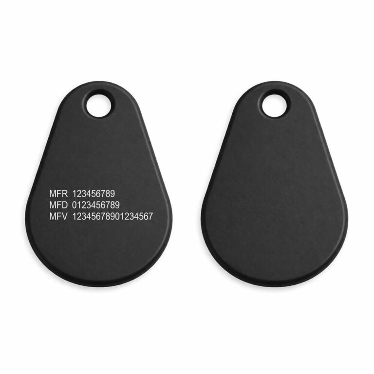 Tagg Mifare4k Classic® Std.Nr Svart Uranus Plus
