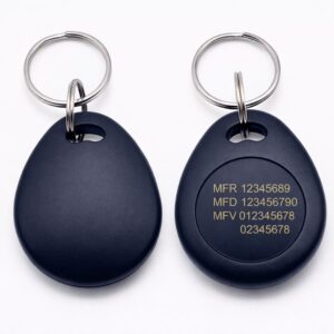 Mifare4k Tagg Std.nr Venus Svart