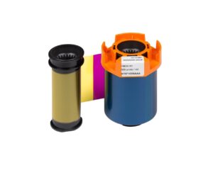 Evolis RT6F105NAAA YMCKKI Färgband (400 utskrifter)