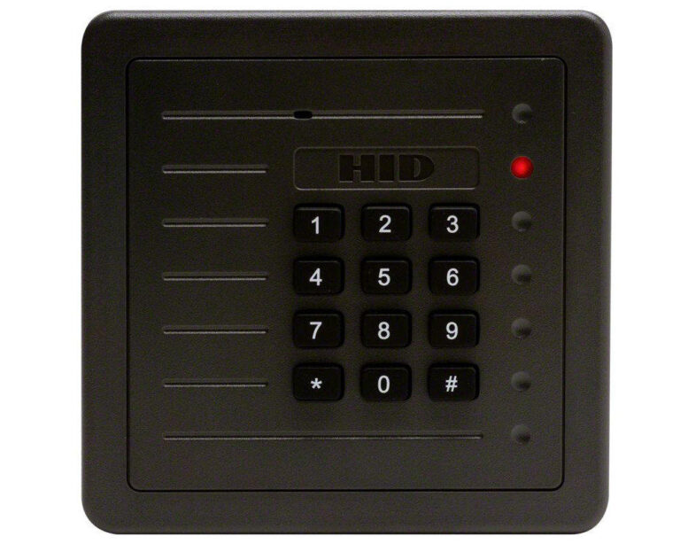 HID ProxPro 5355 RFID Kortläsare 125 kHz Mellandistans och Keypad