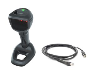 Zebra DS9908-SR Black USB Barcode Scanner Kit