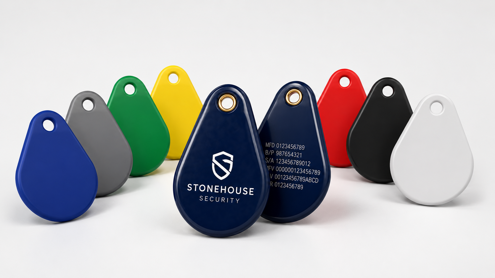 RFID-taggar i alla former, färger och tekniker